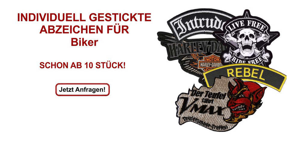 Gnstige Biker Abzeichen